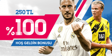 Betlike 100% Hoş Geldin Bonusu 250 TL betlike-hosgeldin-bonusu